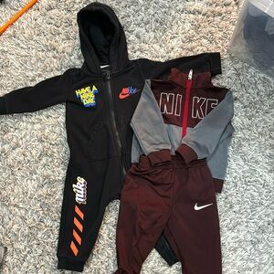 Nike tracksuit and onesie